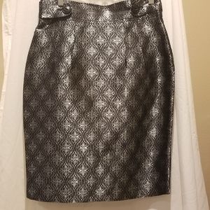 Beautiful silver black skirt